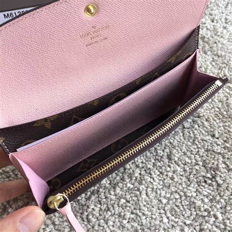 lv emilie wallet review.